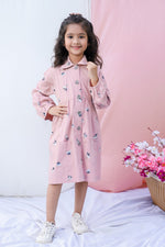 Load image into Gallery viewer, The "Pup-arazzi" Shirt Dress For Girls - CuddlesClothing