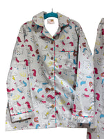 Load image into Gallery viewer, Unicorn Dreams Cotton Poplin Kids Nightsuit Set