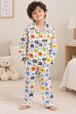 Load image into Gallery viewer, Rainbow Parade Elephant Nightsuit