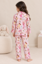 Load image into Gallery viewer, Barbie Bloom Cotton Poplin Nightsuit