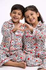 Load image into Gallery viewer, Paddington Bear Print Cotton Nightsuit - CuddlesClothing