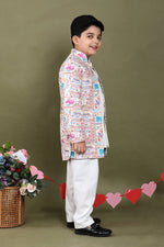 Load image into Gallery viewer, Baagh-e-Shahi Embroidered 3-Piece Jacket Set