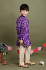 Load image into Gallery viewer, Jamuni Bandhani Modal Satin Kurta Pajama Set