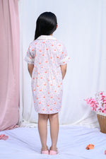 Load image into Gallery viewer, Girls Pink Flamingo Cotton Summer Dress - CuddlesClothing