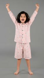 Load image into Gallery viewer, "Let’s Go To The Moon" Kids Nightsuit Set - CuddlesClothing