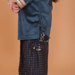 Load image into Gallery viewer, Girls Velvet Kurta with Georgette Printed Salwar & Dupatta Set - CuddlesClothing