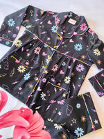 Load image into Gallery viewer, "Midnight Sparkle" Children’s Nightsuit - CuddlesClothing