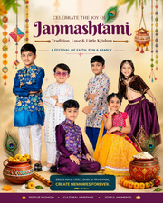 Little Krishnas & Radhas, Ready for Midnight