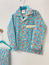 Cupcake Print Soft Cotton Co-ord Set Nightsuit (Unisex)