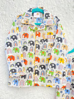 Load image into Gallery viewer, Rainbow Parade Elephant Nightsuit