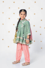 Load image into Gallery viewer, Gulnaar Gota Anarkali Pant Set
