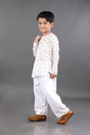 Dino Land Printed Kurta Style PJ Set
