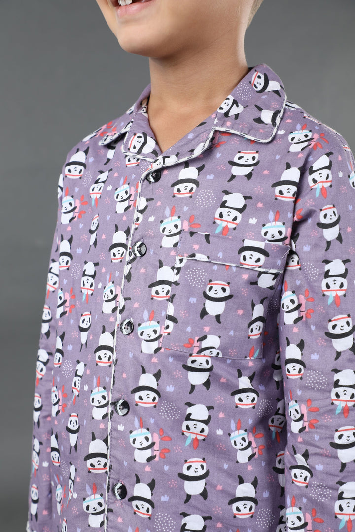Love For Pandas Printed PJ Set - CuddlesClothing