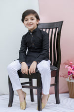 Load image into Gallery viewer, Boys Premium Cotton Pathani Kurta Pajama Set - CuddlesClothing