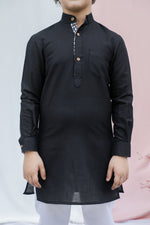 Load image into Gallery viewer, Boys Premium Cotton Pathani Kurta Pajama Set - CuddlesClothing