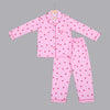 Sleepy Strawberry Night Suit For Girls
