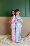 Jungle Adventure: Soft Cotton Animal Print Nightsuit