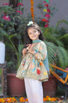 Splash of Joy Kurta Pant Set For Girls