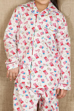 Load image into Gallery viewer, Kids Peppa Pig Print Cotton Nightsuit - CuddlesClothing