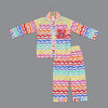 Mermaid Themed Embroidered PJ Set