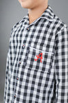 Classic Check Printed Cotton Nightsuit