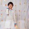 Cotton Dino Printed Kurta Pajama for Kids