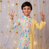 Printed Muslin Kurta Pajama Set For Boys