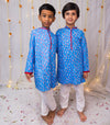 Yacht Print Kurta Pajama for Boys