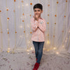 Doggy Striped Shirt For Boys