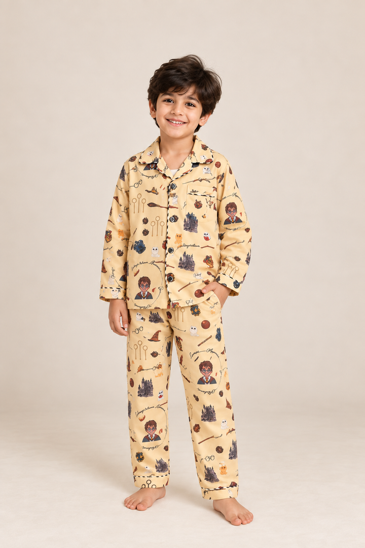 Harry Potter Cotton Muslin Nightsuit