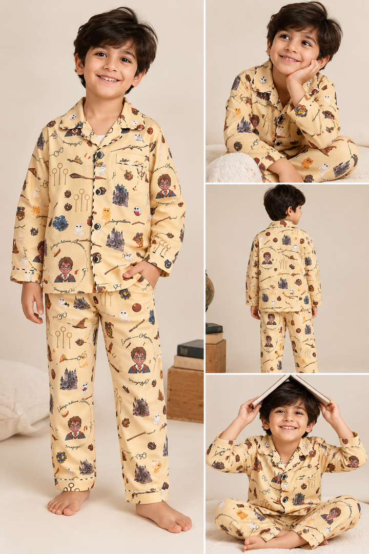 Harry Potter Cotton Muslin Nightsuit