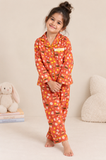 Load image into Gallery viewer, Snoopy Meadow Cotton Muslin Nightsuit