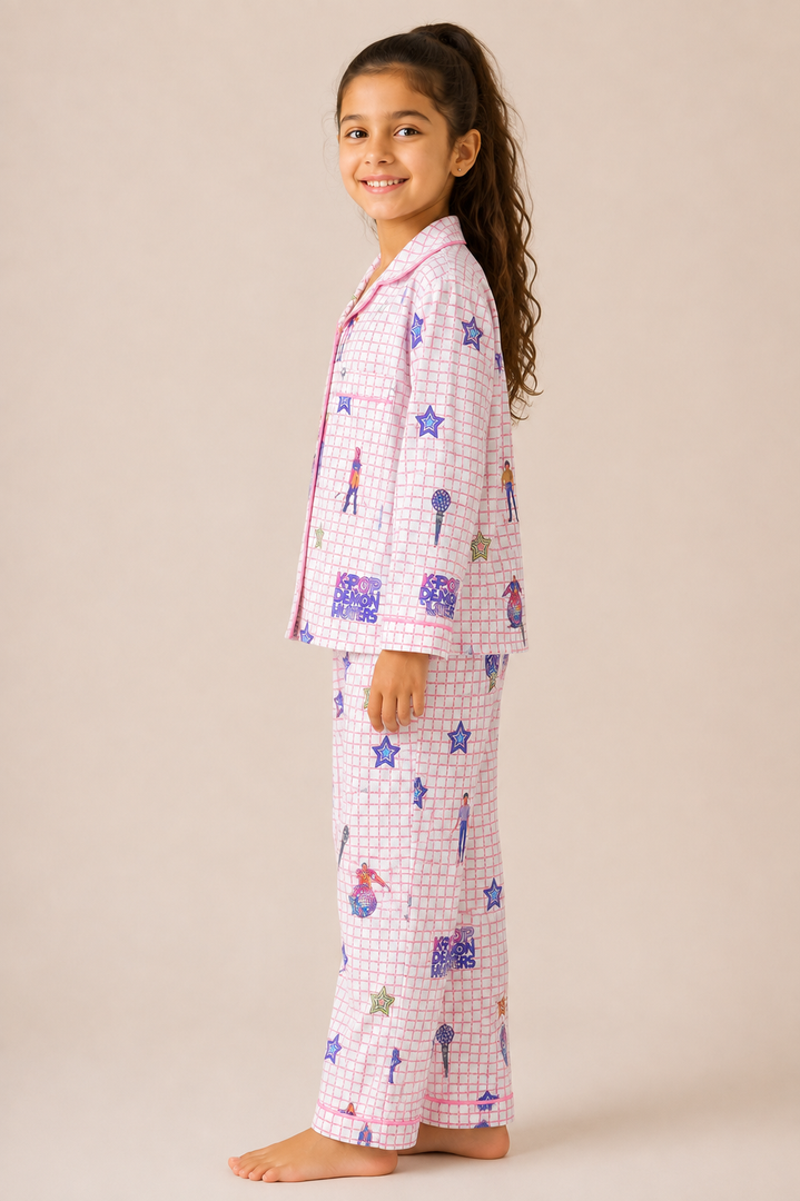 K-Pop Star Muslin Nightsuit