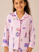 Load image into Gallery viewer, K-Pop Star Muslin Nightsuit