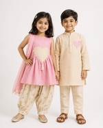 Load image into Gallery viewer, Pihu Heart Kurta Salwar Set