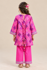 Load image into Gallery viewer, Chandni Silk Kurta Pant Set with Potli