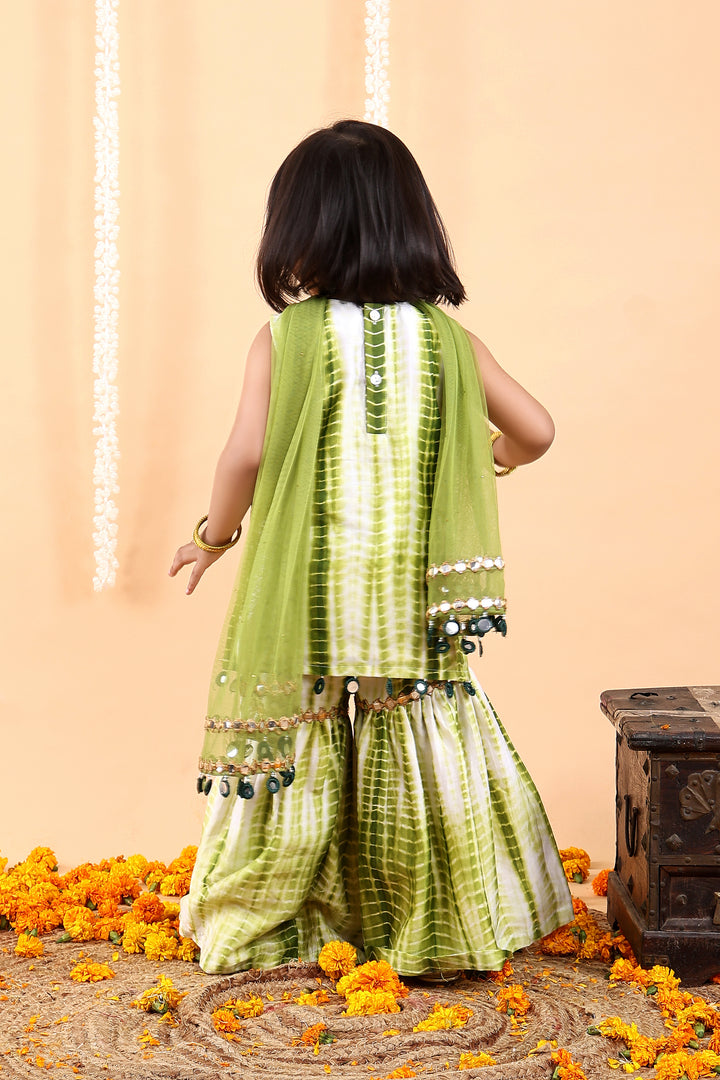 Tarang Mirror Garara Set