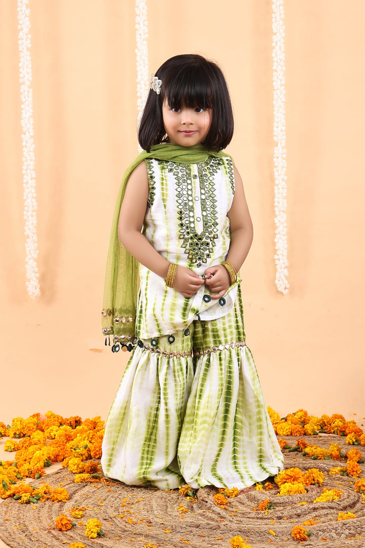 Tarang Mirror Garara Set