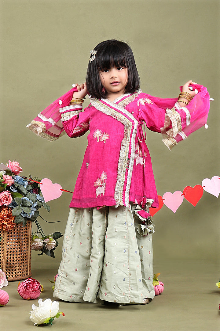Gokul Bloom Sharara Set For Girls