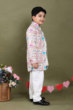 Load image into Gallery viewer, Baagh-e-Shahi Embroidered 3-Piece Jacket Set