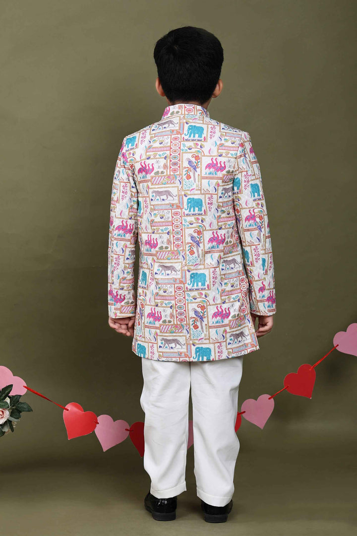 Baagh-e-Shahi Embroidered 3-Piece Jacket Set