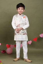 Load image into Gallery viewer, Aranya Embroidered Jacket Kurta Set