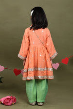 Load image into Gallery viewer, Gulnaar Gota Angrakha Set