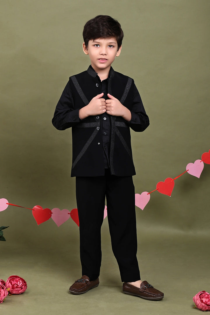 Midnight Edge Formal 3-Piece Set