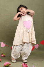 Load image into Gallery viewer, Pihu Heart Kurta Salwar Set