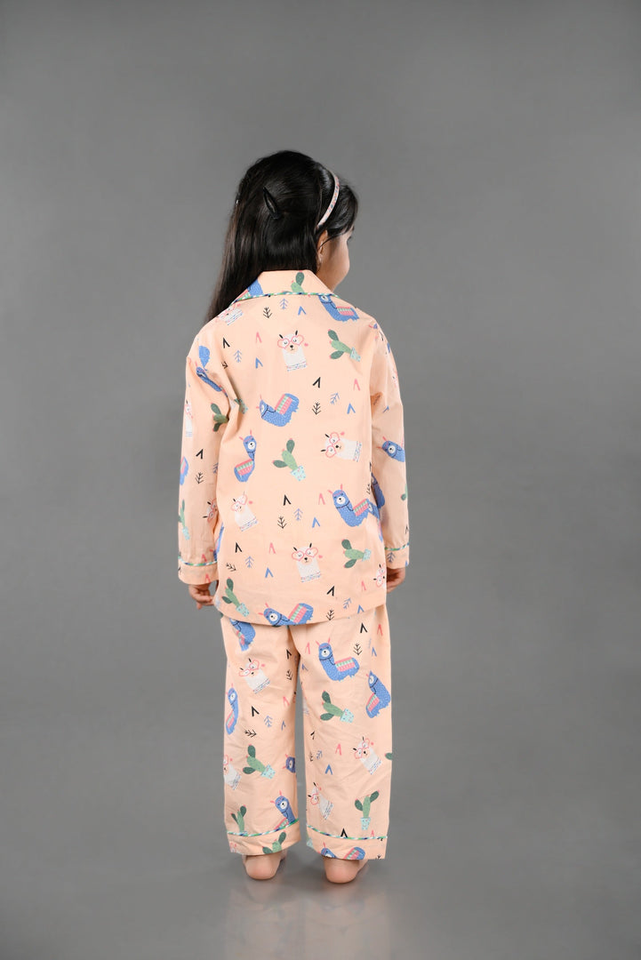 "Llama Love" Children’s Nightsuit - CuddlesClothing