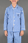 Classic Blue Check PJ Set