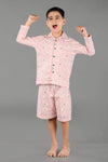 Lets Go To The Moon Nightwear Set with Shorts