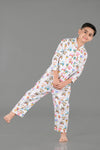 Zoom Tring Zap Printed Cotton PJ Set