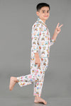 Zoom Tring Zap Printed Cotton PJ Set